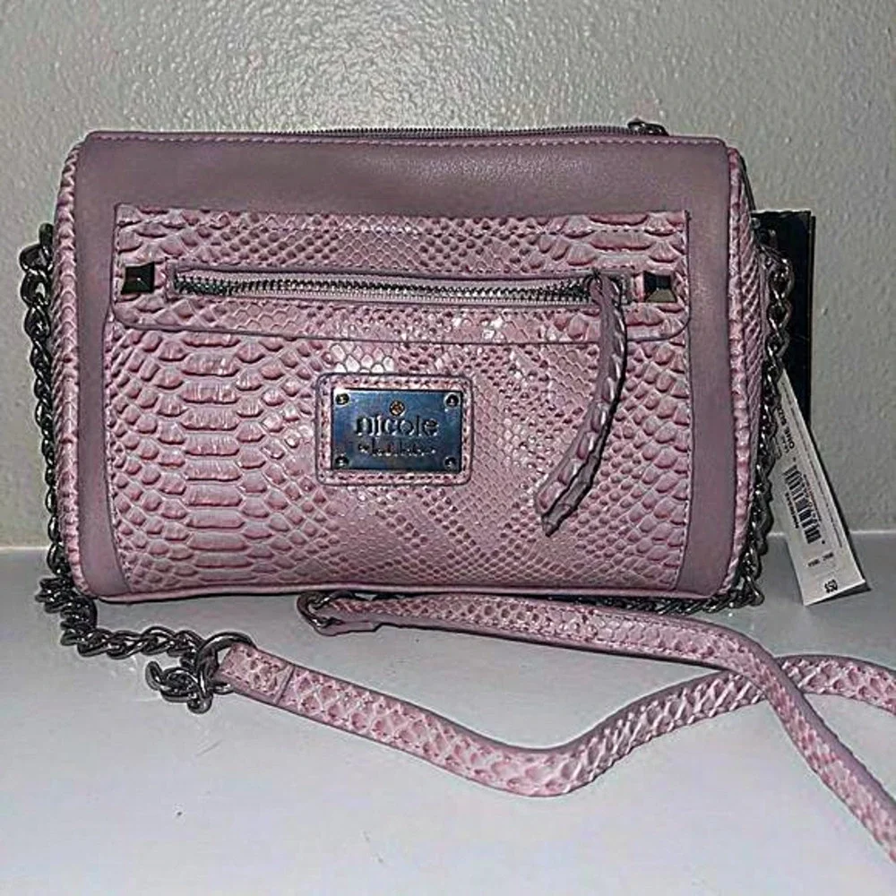 Nicole by nicole‎ miller crossbody purse Lilac